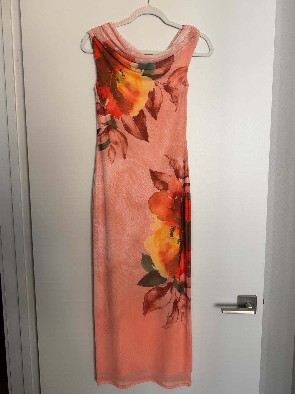 AFRM Snake Bloom Dress